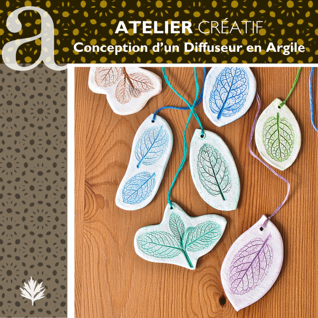 Atelier de diffuseur en argile
