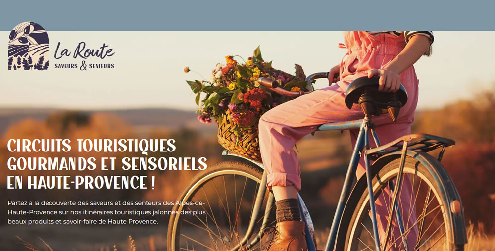 Route des Saveurs & Senteurs de Haute Provence : plateforme en ligne