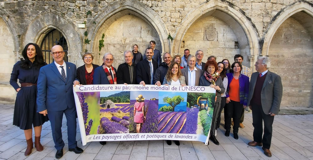 "les paysages olfactifs et poétiques de lavandes" candidature au patrimoine mondial de l'UNESCO