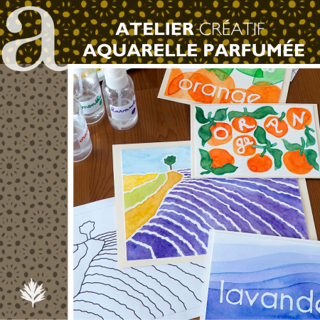 Atelier aquarelle parfumée
