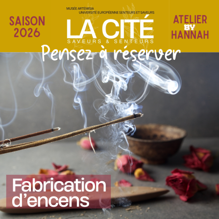 Fabrication encens